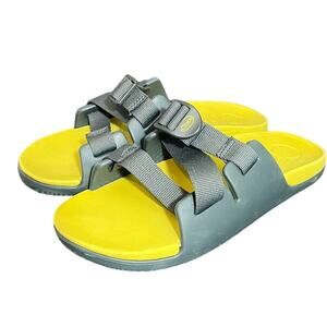Chaco Unisex-Child Chillos Slipper Green Size‎ 5 Youth Sandals